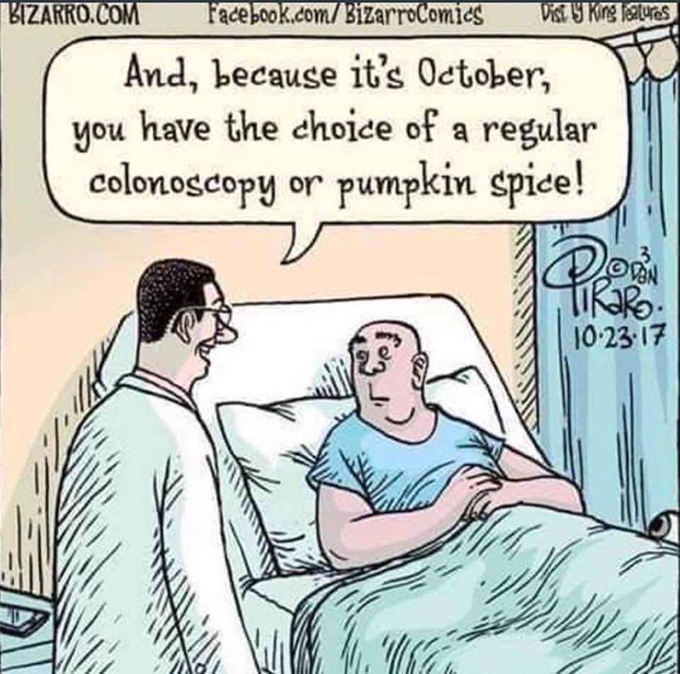 October is Colonoscopy Month
