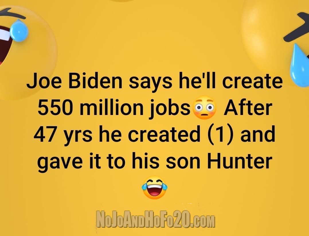 In 47 Years, Biden Created One Job