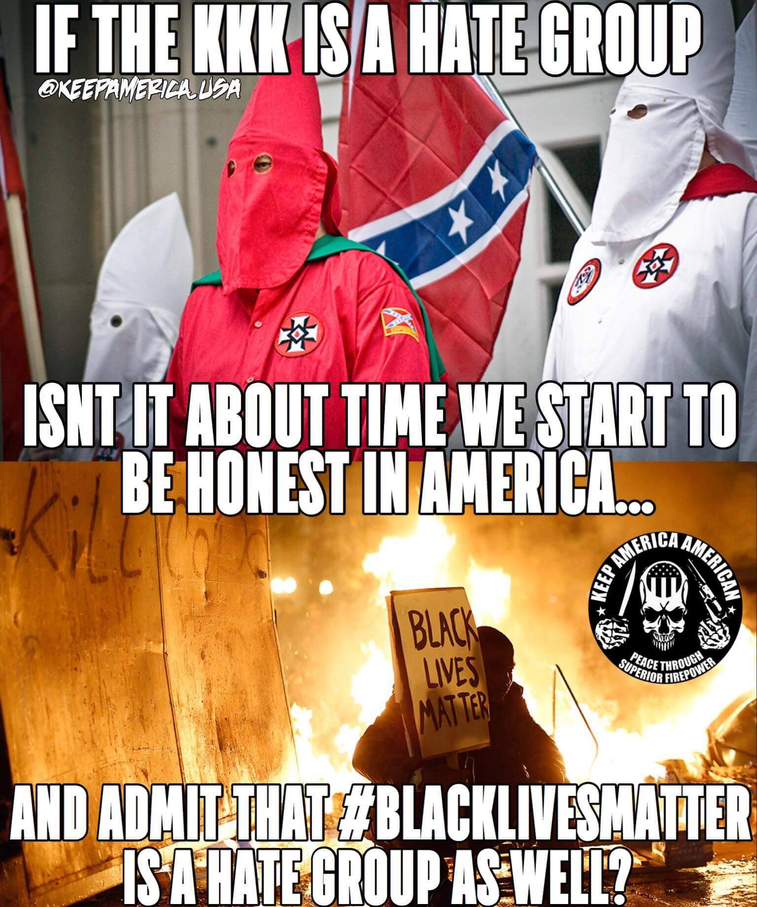 If the KKK is Racist, and it is