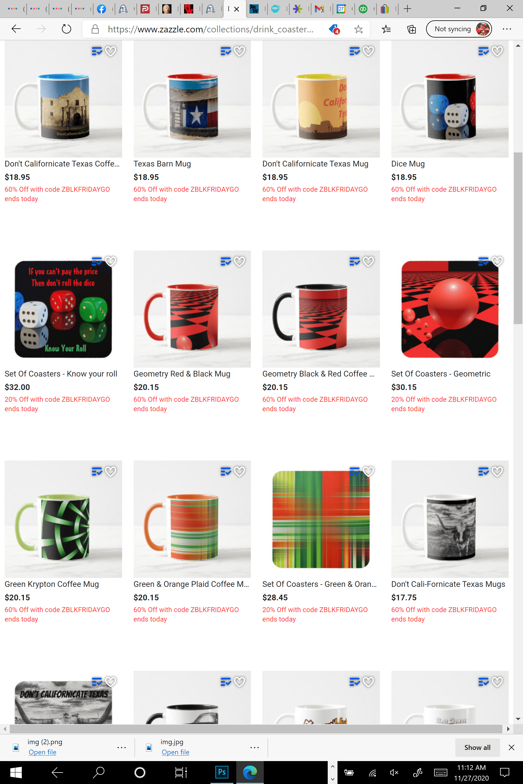 Black Friday Sale – 60% Off on 58 Styles of Unique Coffee Mugs