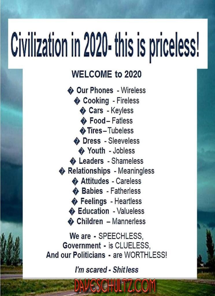 Civilization in 2020