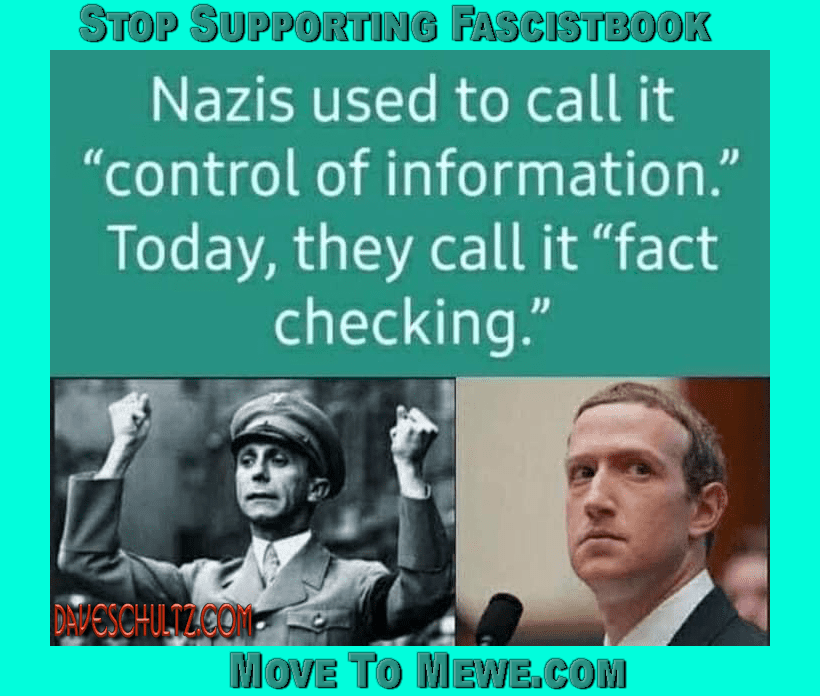 Fascistbook’s Control of Information