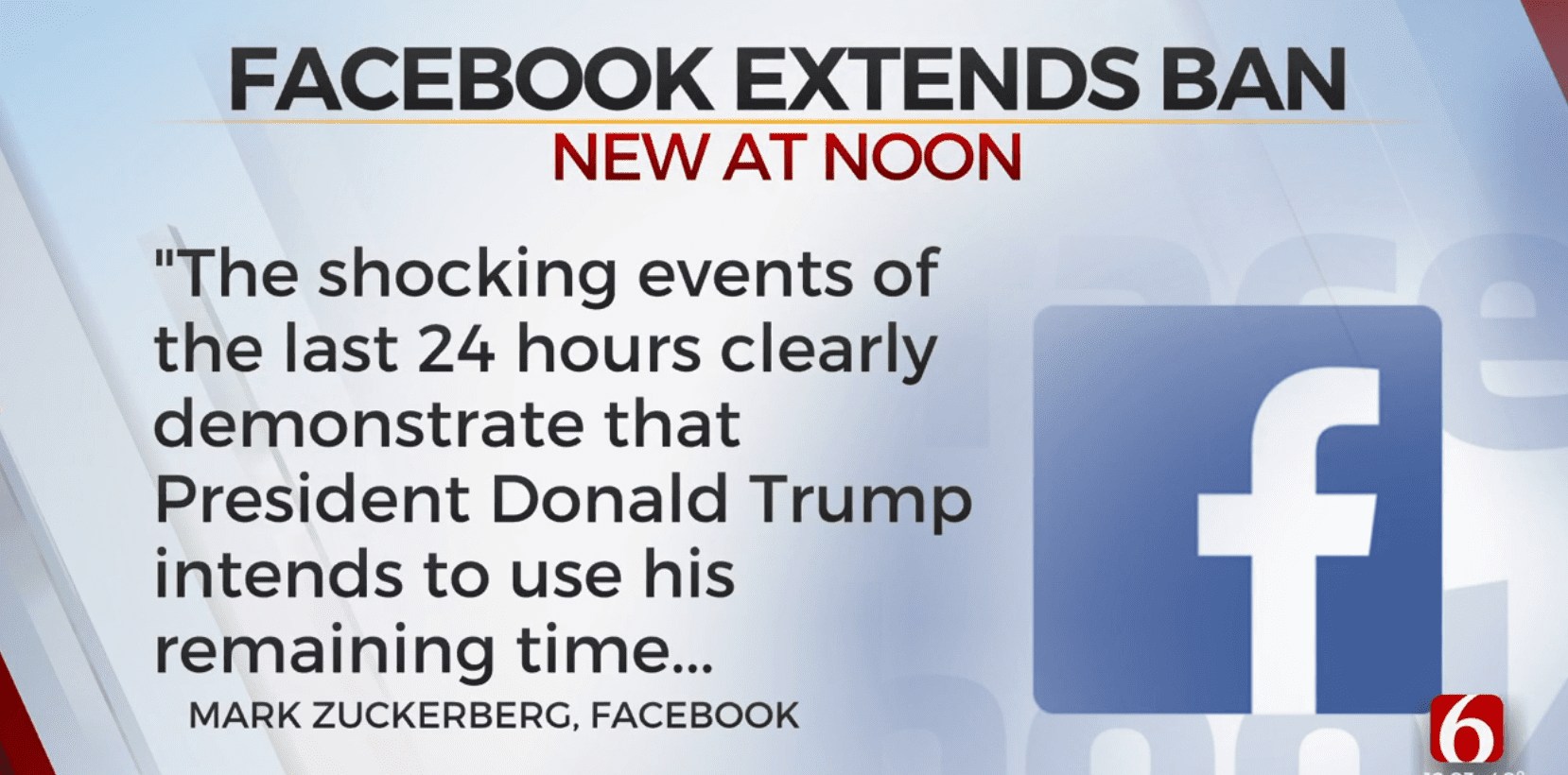 Facebook Bans Trump Indefinitely