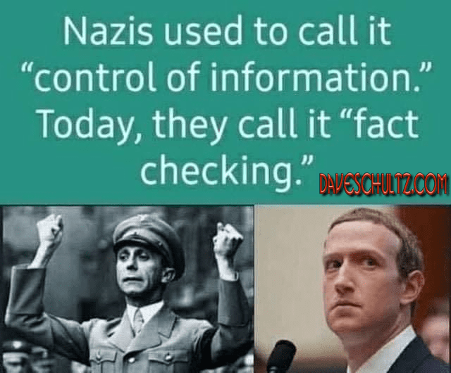 Nazis called it “Control of Information”