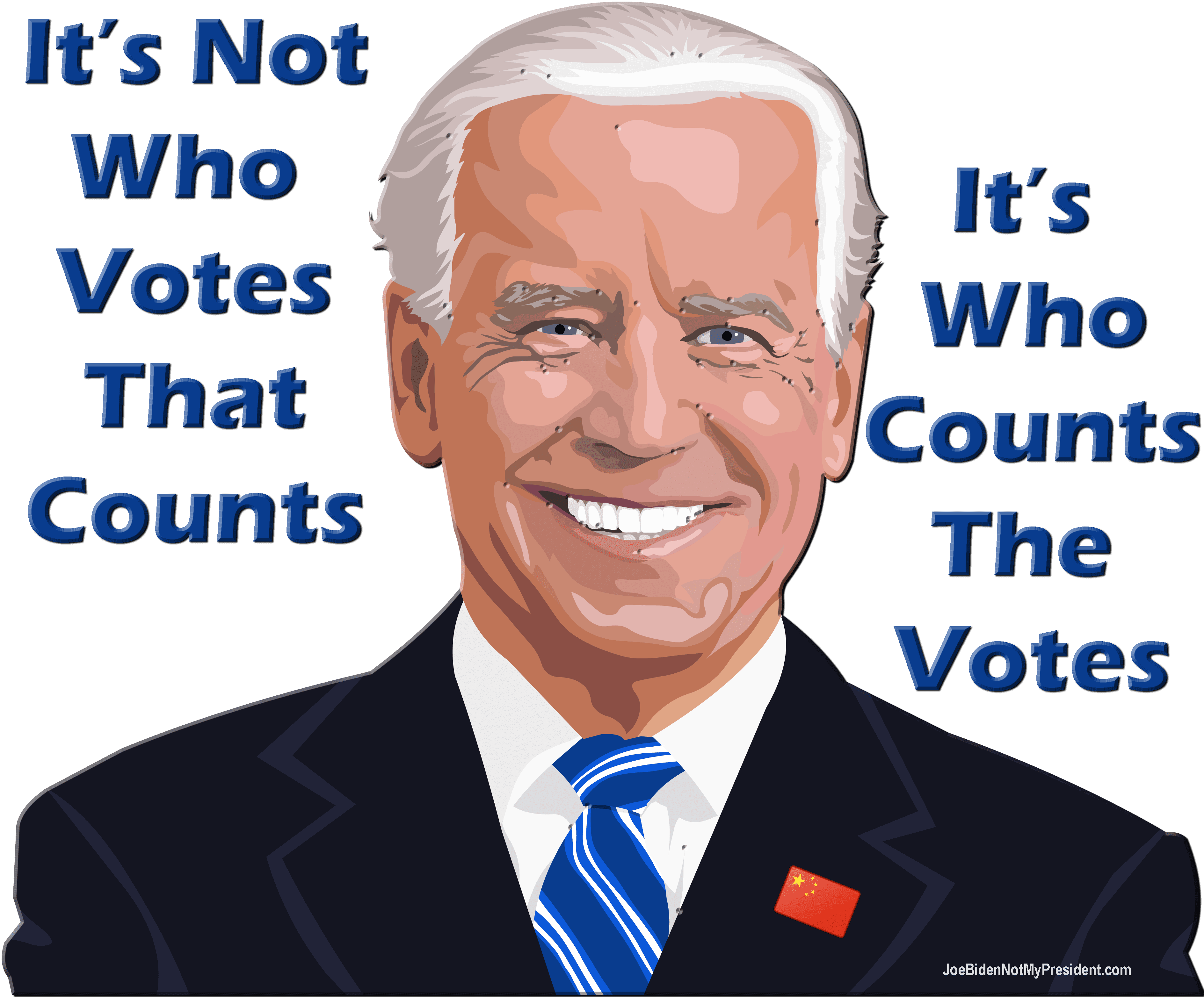 Its not who votes that counts