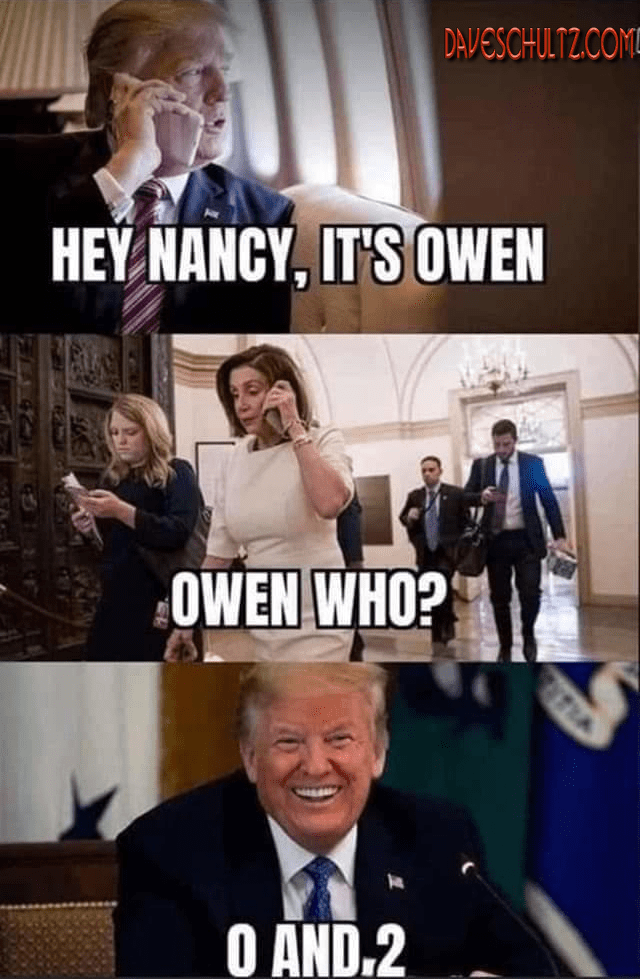 Hey Nancy, It’s Owen