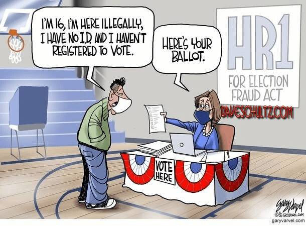 HR1 Will Make Fraudulent Voting Legal