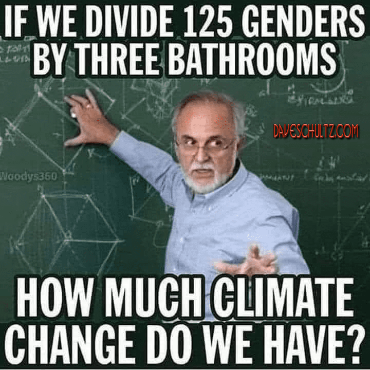 If we divide 12y genders by 3 bathrooms…