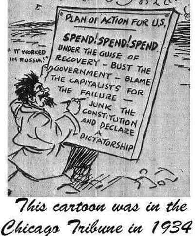 Same Plan – Bankrupt America And People Will Beg For Communism