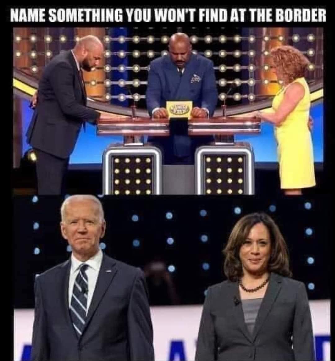 Name something you won’t find at the border?