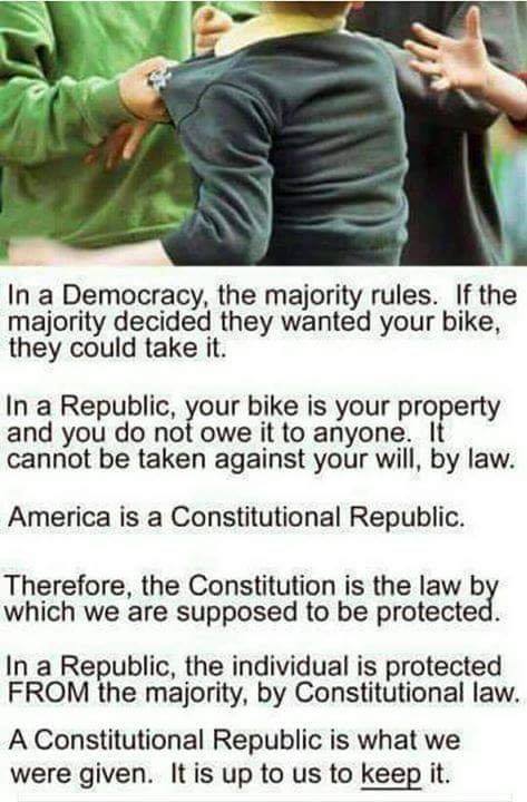 Democracy Vs. Republic