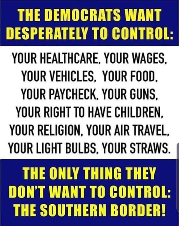 Democrats Want To Control Everything