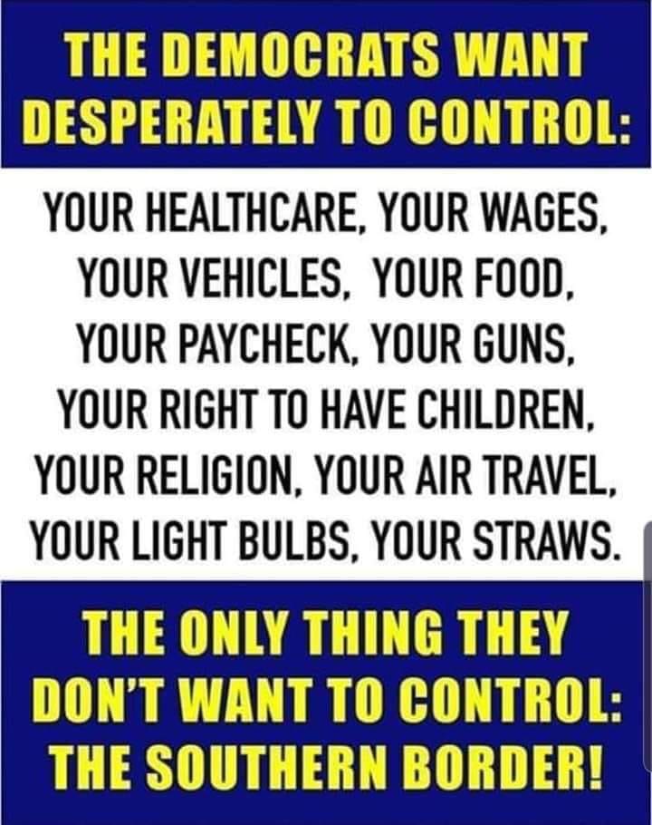 Democrats Want To Control Everything