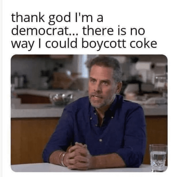 Will Hunter Boycott Coke?