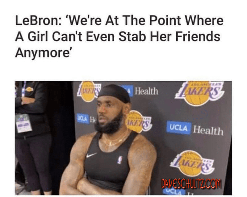 LeBron Has A Point