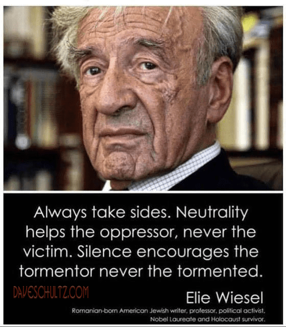Neutrality Only Helps The Oppressor