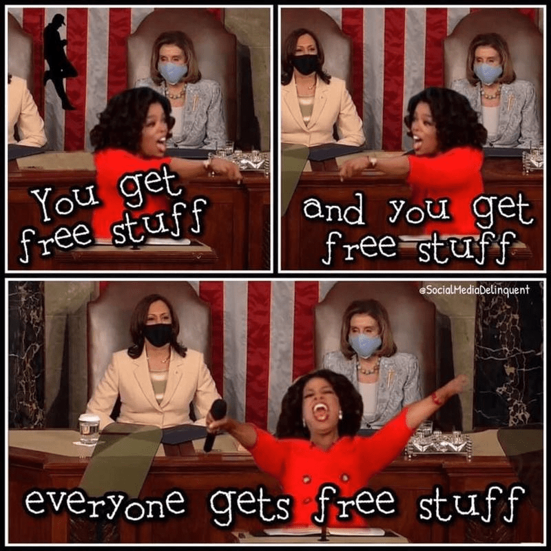 Oprah Biden – Everyone Gets Free Stuff