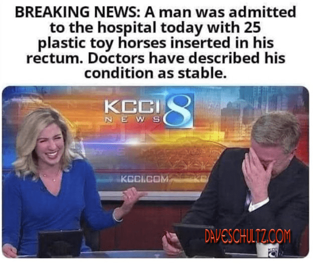 Man Who Shove 25 Plastic Horses in His Ass