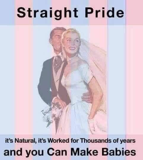 June Is Straight Pride Month