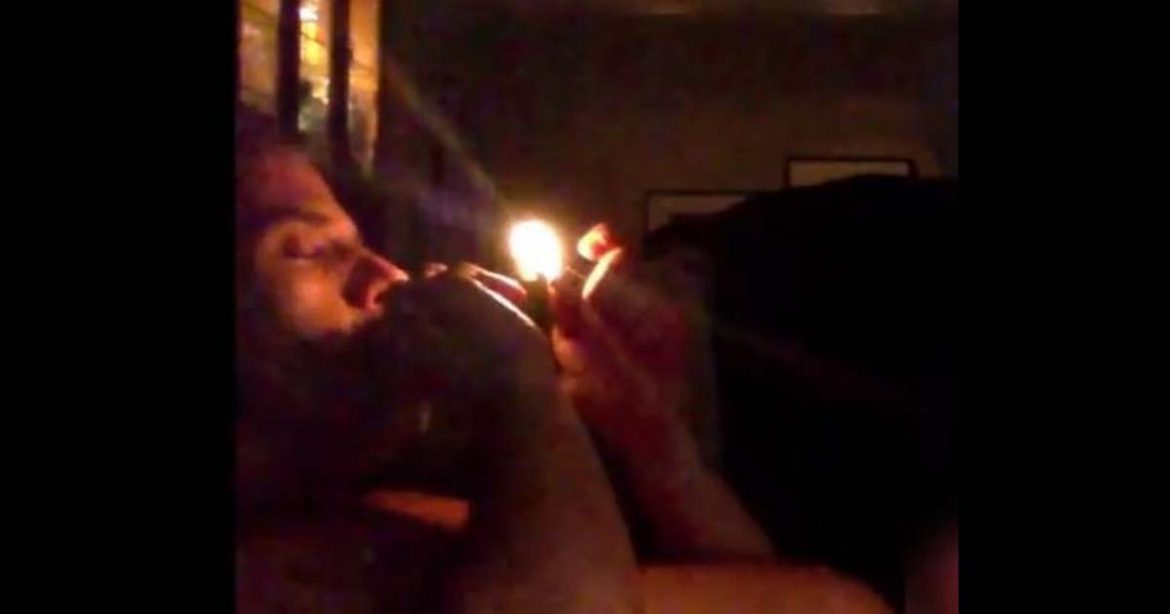 Video Of Hunter Smoking Crack While Arguing With Widow Of his Brother