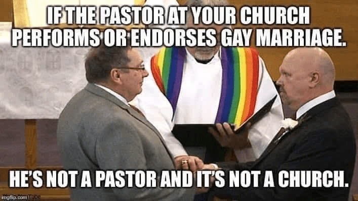 Churches Performing Gay Marriages