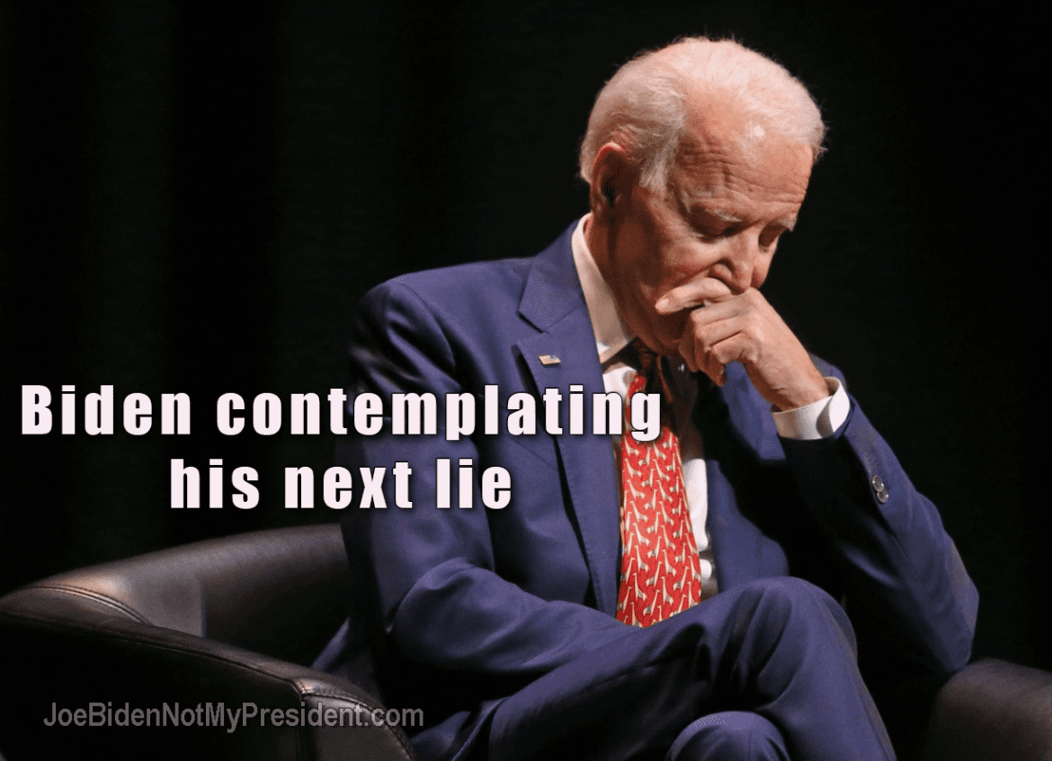 Biden, Contemplating