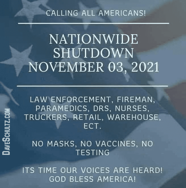 Be Prepared For November 3rd