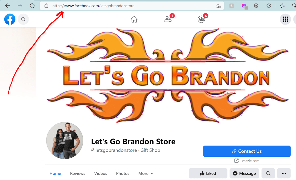 Let’s Go Brandon on Fascistbook