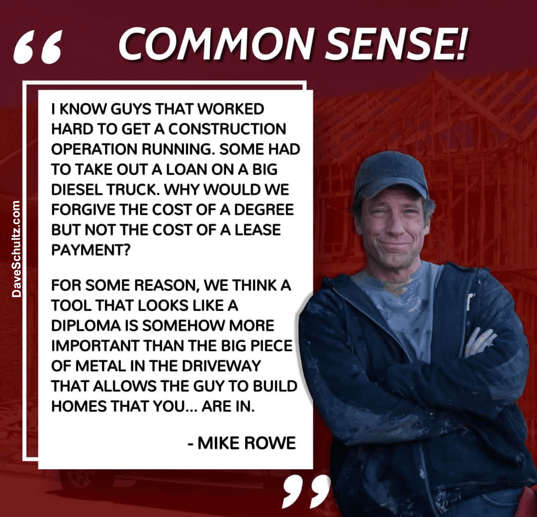 Common Sense by Mike Rowe