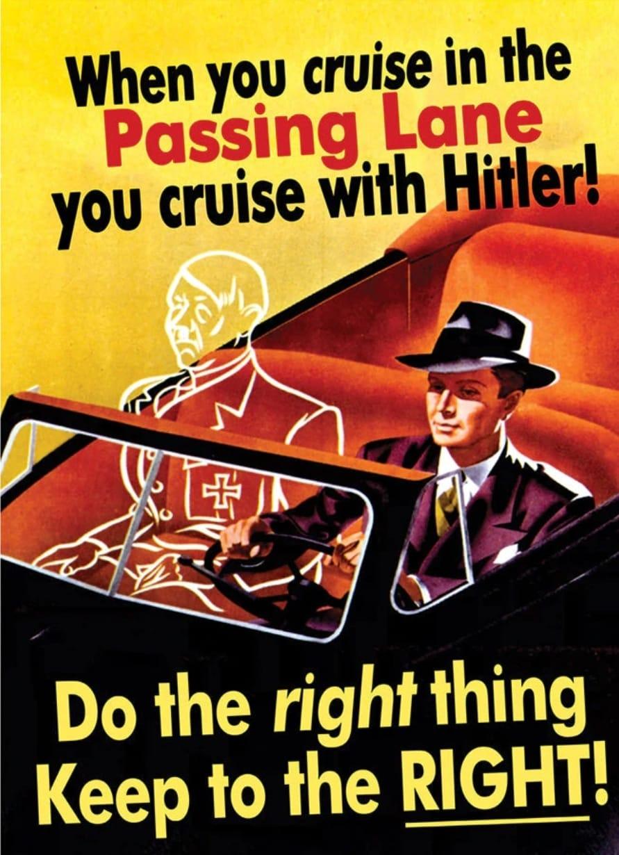 Stop Driving Like a Nazi