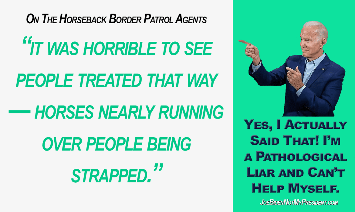 Biden’s Lie – Border Patrol