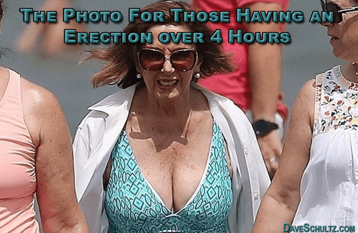 The Photo Shown to Those with an Erection for Over Four Hours