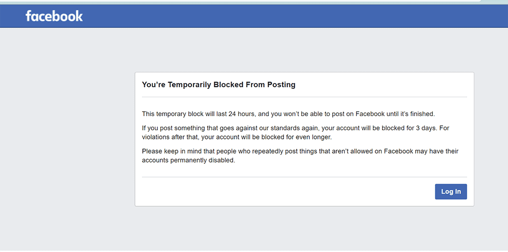 Fascistbook Bans the New Dave on the Same Day They Removed the Old Dave Completely