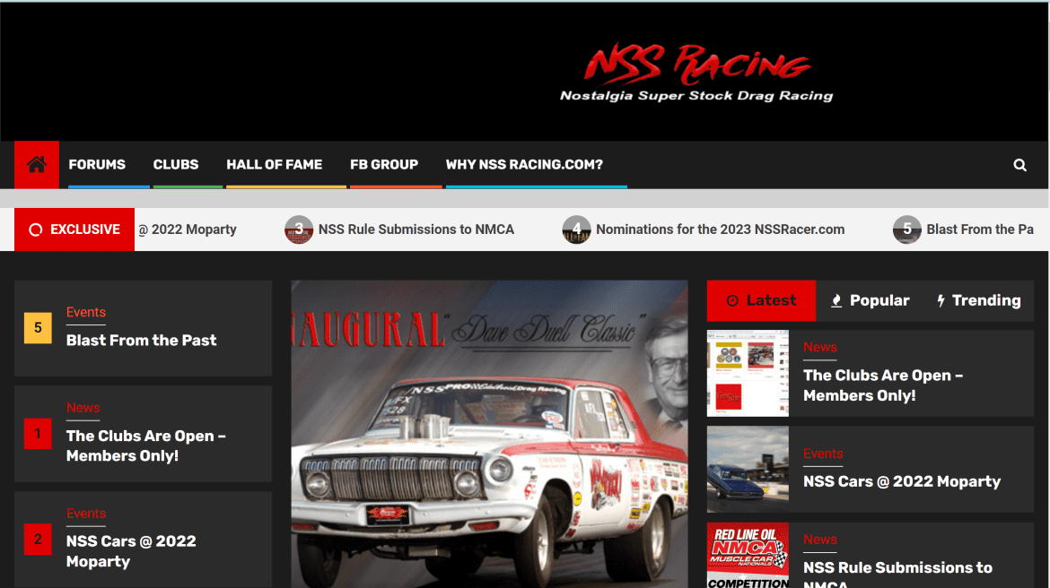 The NSSRacing.com Magazine