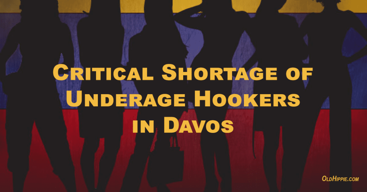 Underage Hooker Shortage in Davos