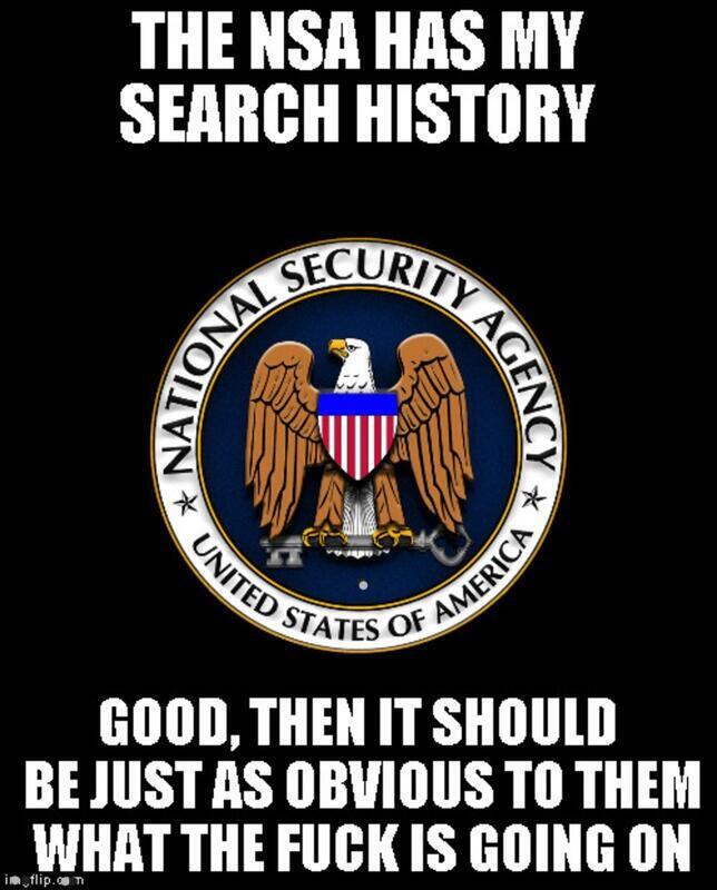 So I’m Told That the NSA Has My Search History