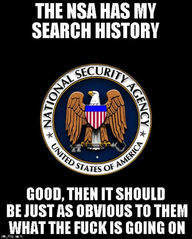 So I’m Told That the NSA Has My Search History