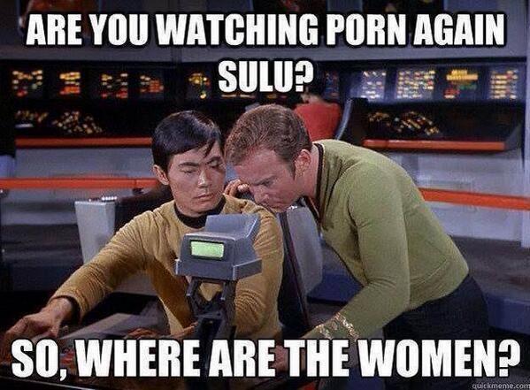 Hey Sulu, What Cha Lookin At?