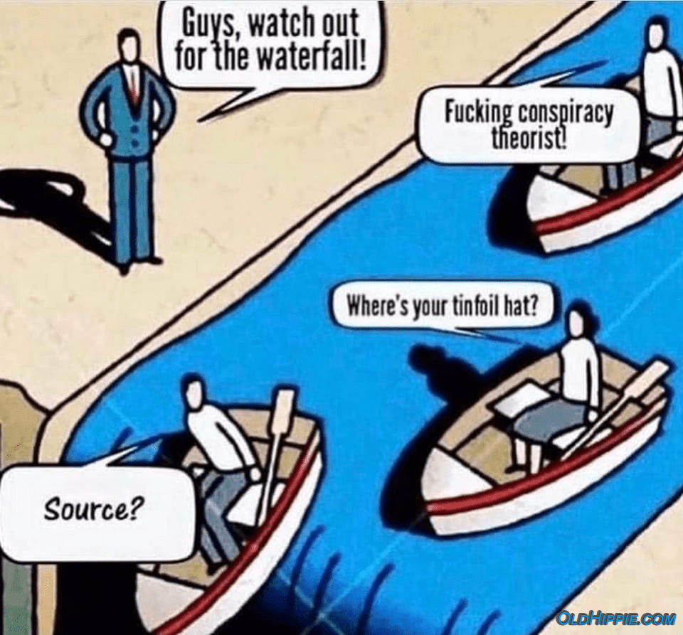 Watching Libtards Going Over the Falls