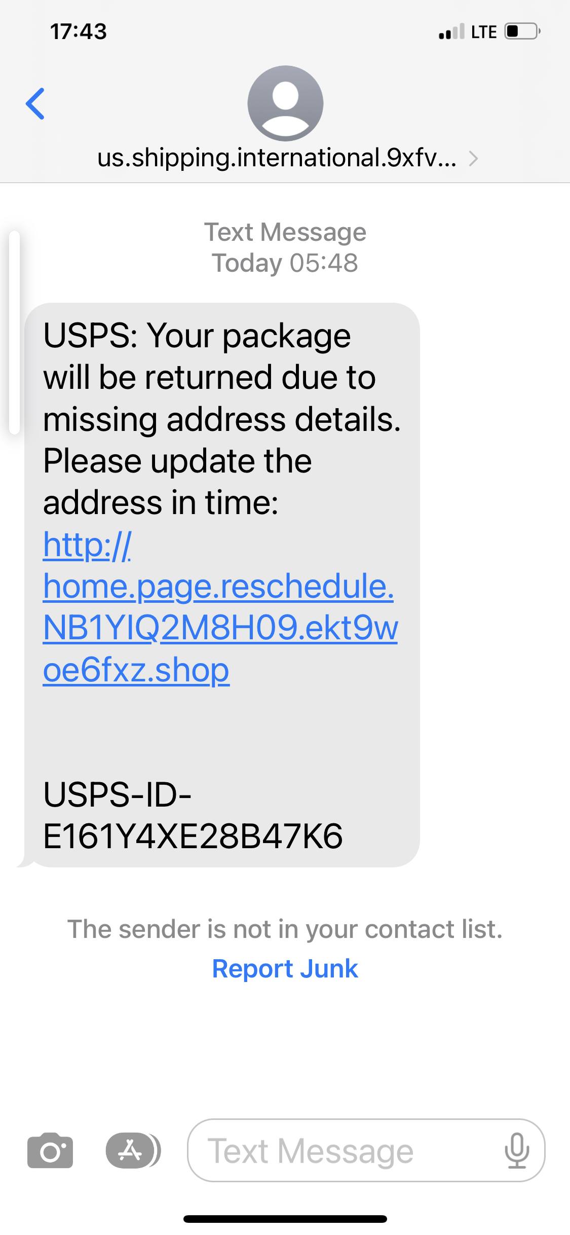 USPS Smashing Scam