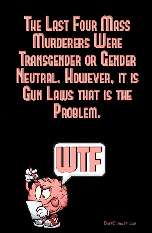 Last Four Mass Murders Were Either Transgender or Gender Neutral