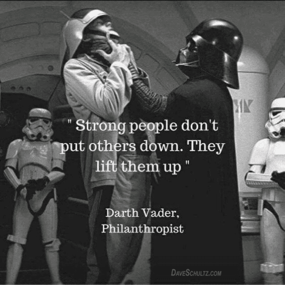 Instead of Putting People Down