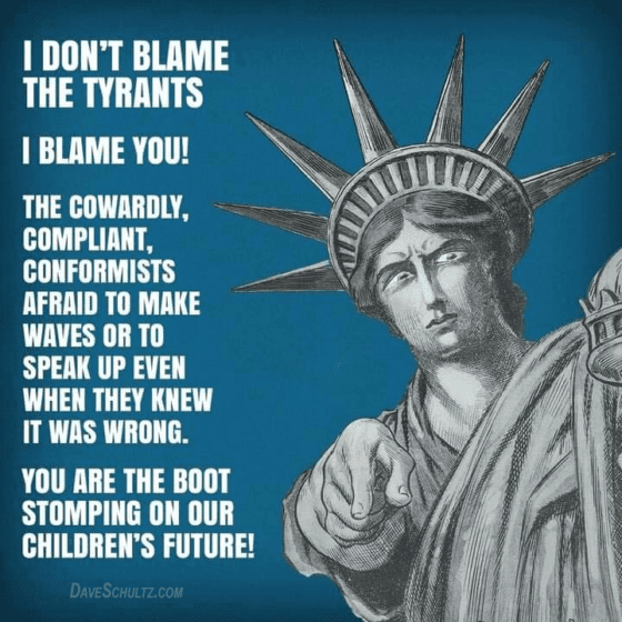 I Don’t Blame the Tyrants