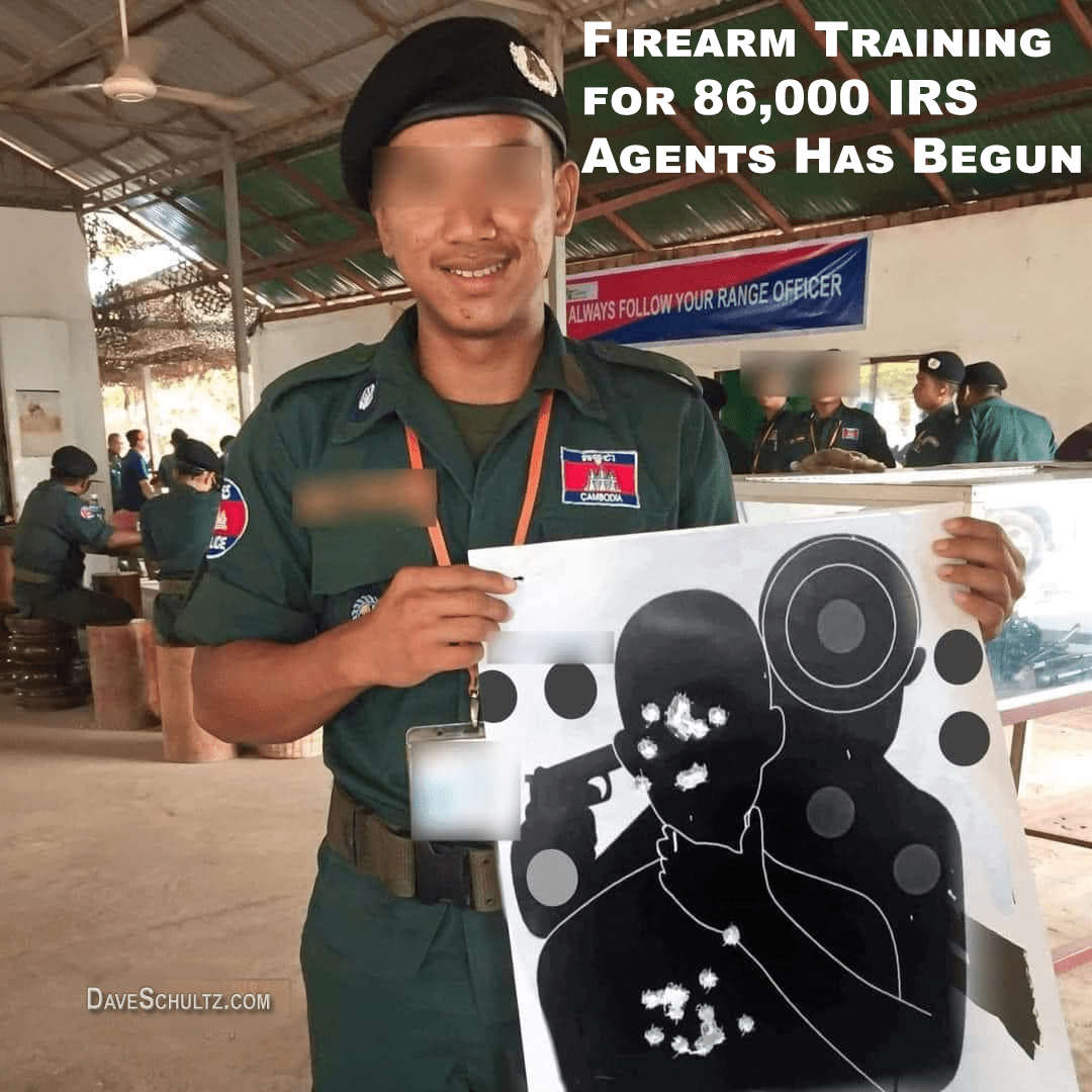 New IRS Agents Start Firearm Training