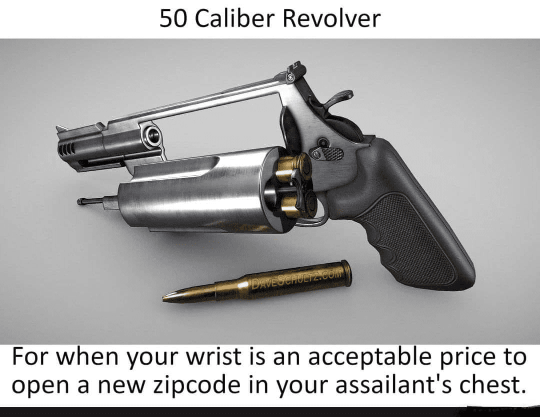 The 50 Caliber Pistol