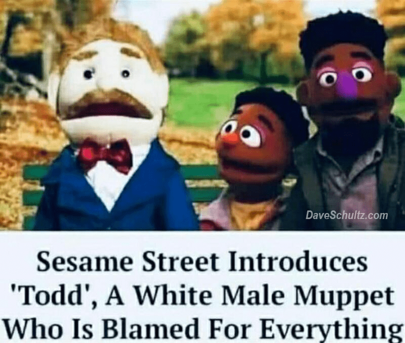Todd, The White Male Muppet