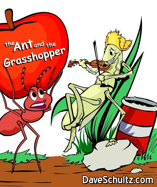 The Ant & The Grasshopper – Updated