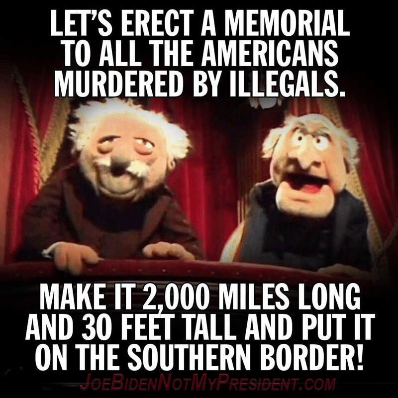 Memorial To Americans Killed by Illegals