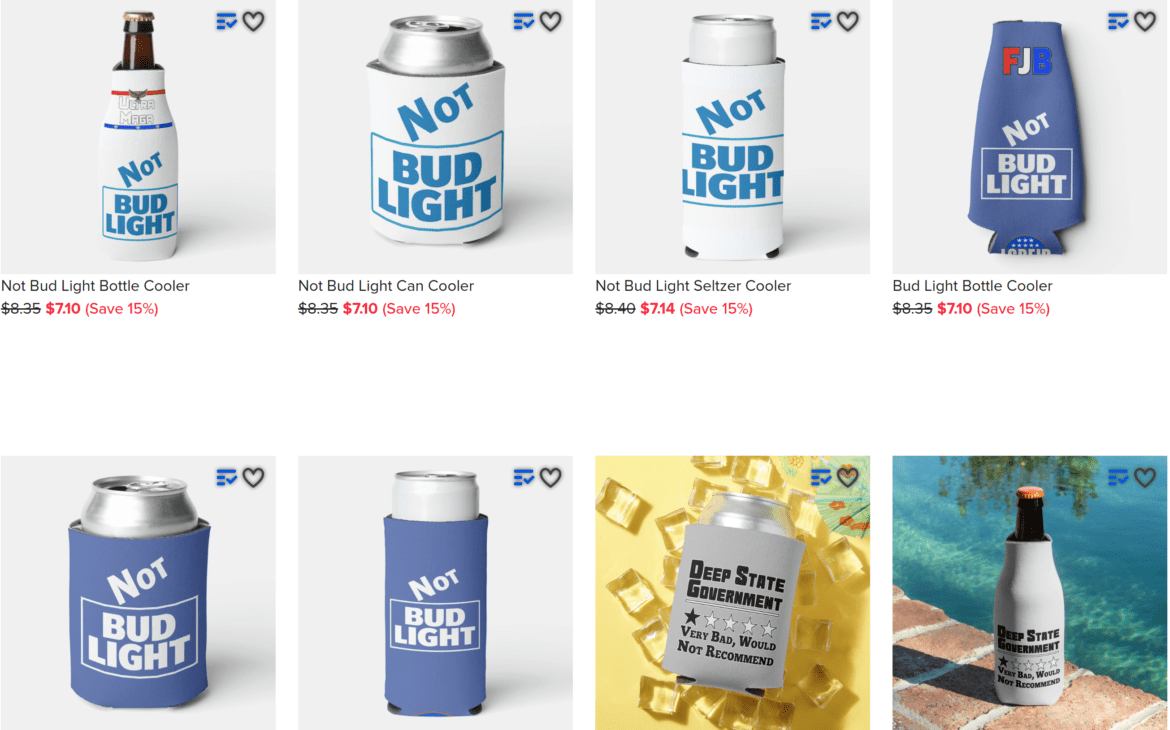 Not Bud Light Can & Bottle Coolers