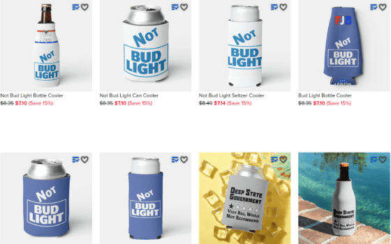 Not Bud Light Swag